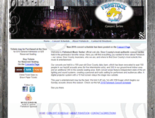 Tablet Screenshot of fishstockmusic.com